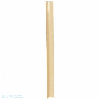 GRAINGER APPROVED Corner Guard OAH48In Beige Rounded Angle, 5MKF3