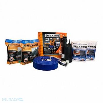 QUICK DAM Flood Pump Emergency Kit, 60WC44