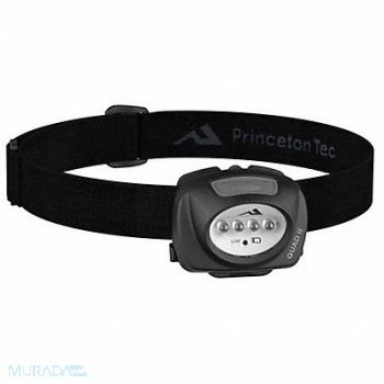 PRINCETON TEC Headlamp Plastic Black 78lm, 5PVY0