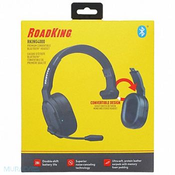 ROADKING Premium Convertible Bluetooth Headset, 800MJ6