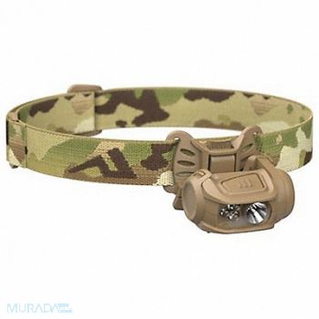 PRINCETON TEC Headlamp Plastic Tan 125lm, 24M995