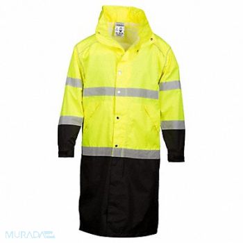 KISHIGO Rain Coat 4XL/5XL Lime Unisex Polyester, 806GP9