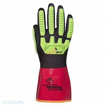 CHEMSTOP Gloves A4 Cut Impact-Resistant PVC 9 PR, 361ZM2