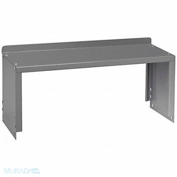 TENNSCO Shelf Riser 48 W x 10-1/2 D x 12 H Gray, 4TKT2