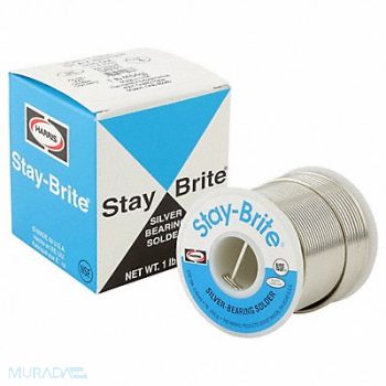 HARRIS Stay-Brite 8 Solder Wire, 1UYH1