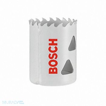 BOSCH Hole Saws 1 1/2 Dia Shank Size 1/4, 802GK6