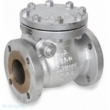 SHARPE VALVES Check Valves Flanged x Butt Weld 6 Size, 802EG1