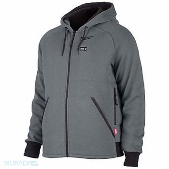 MILWAUKEE Heated Hoodie Kit Men Gray 3XL, 794C26