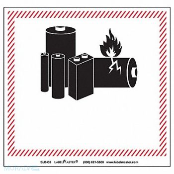 LABELMASTER Label PVC Free Film 4-11/32 H PK500, 498W35