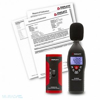 TRIPLETT Sound Meter and Calibrator Kit, 783AR4