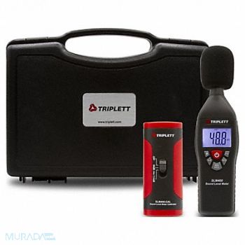 TRIPLETT Sound Level Meter and Calibrator Kit, 783AU1