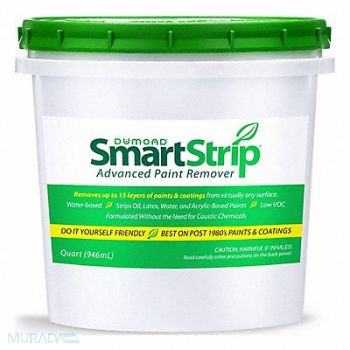 DUMOND Paint Remover 1 qt Bucket Water Base, 39C331
