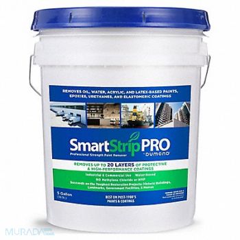 DUMOND Paint Remover 5 gal Bucket Water Base, 39C334