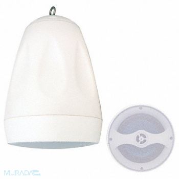 SPECO TECHNOLOGIES Speaker White 88dB 6-1/2 Woofer Dia, 52VK50