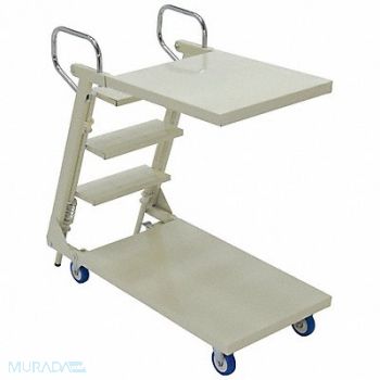 GRAINGER APPROVED Stock Picking Ladder Cart 440 lb., 4ZD40