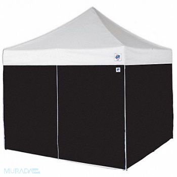 E-Z UP Sidewall Black 10 ft W 10 ft H, 800J35