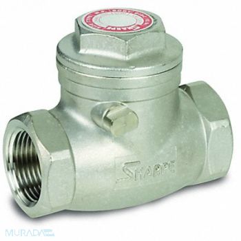 SHARPE VALVES Check Valve Threaded/Socket Weld 3 Size, 802DT8