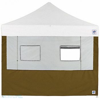 E-Z UP Food Booth Sidewall Green 10 ft H, 800J40