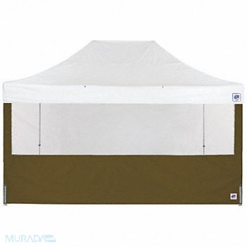 E-Z UP Food Booth Sidewall Green 15 ft H, 800J64