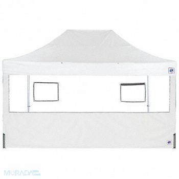 E-Z UP Food Booth Sidewall White 15 ft H, 800J68