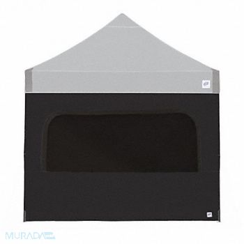 E-Z UP Sidewall Black 10 ft W 10 ft H, 800J99