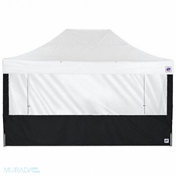 E-Z UP Panorama Sidewall Black 15 ft W 15 ft H, 800JC0