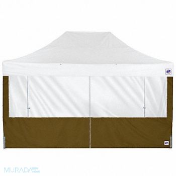 E-Z UP Panorama Middle Zipper Sidewall Green, 800JE4