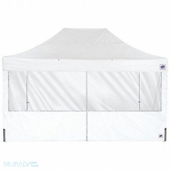 E-Z UP Panorama Middle Zipper Sidewall White, 800JE8