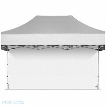 E-Z UP Sidewall White 15 ft W 15 ft H, 800JH7