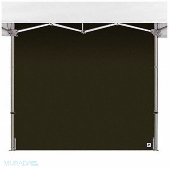 E-Z UP HUB Sidewall Green 8 ft W 15 ft H, 800JJ5