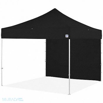 E-Z UP Sidewall Black 6 14/25 ft W 13 ft H, 800JL1