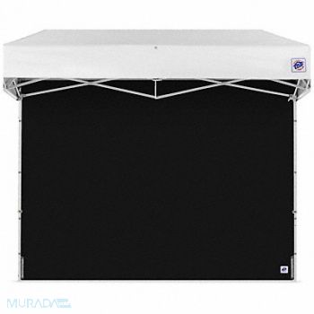 E-Z UP Professional Sidewall Black 10 ft H, 800JL7
