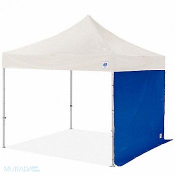 E-Z UP Sidewall Blue 10 ft W 10 ft H, 800JU1