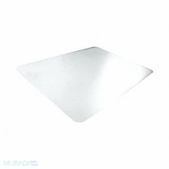 FLOORTEX Chair Mat Rectangular Clear 48 x53, 52WX17