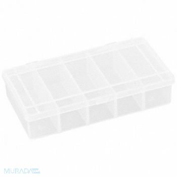 FLAMBEAU Compartment Box Snap Clear 1 5/16 in, 30C405
