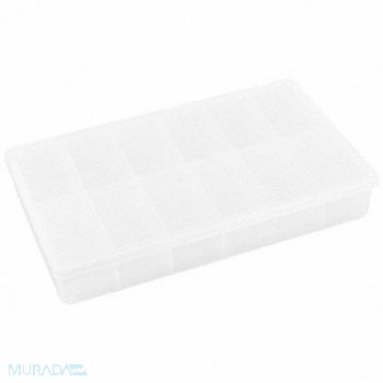FLAMBEAU K4965 Compartment Box Snap Clear 1 3/4 in, 30C414