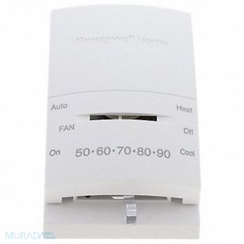 HONEYWELL HOME Low Volt NP Analog Tstat Heat/Cool, 1JUB3