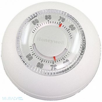 HONEYWELL HOME Low Volt NP Analog Tstat Heat/Cool Round, 1AYR2