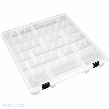 FLAMBEAU K4980 Adj Comprt Bx Mechanical Clr 2 in, 30C449