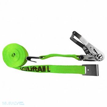 LIFT-ALL Tie Down Strap Ratchet Tuff-Edge 30 ft., 38Z977