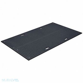 CHECKERS INDUSTRIAL PROD INC Ground Protection Mat 8 ft L Black, 48JP57