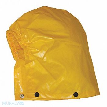 TINGLEY Rain Hood Yellw Snaps Nylon/Polyurethane, 13C745