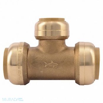 SHARKBITE Reducing Tee Push To Connect 1 x 1x3/4, 19F893