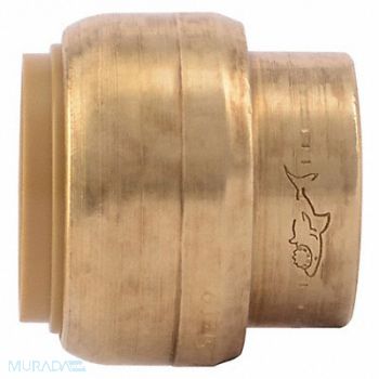 SHARKBITE End Stop Push To Connect 3/4 In., 19F861