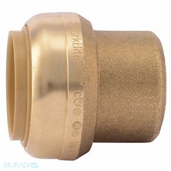 SHARKBITE End Stop Push To Connect 1 In., 19F870