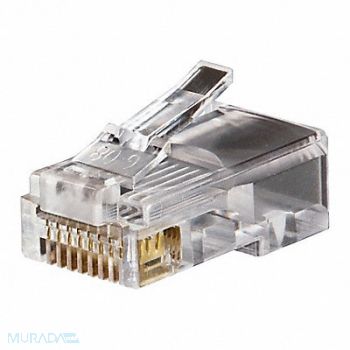 KLEIN TOOLS Modular Data Plug RJ45 CAT5e PK10, 807HA1