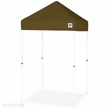 E-Z UP Shelter Green 5 ft W 5 ft L, 800JV1