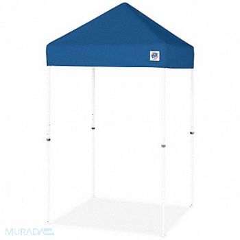 E-Z UP Shelter Blue 5 ft W 5 ft L, 800JV2