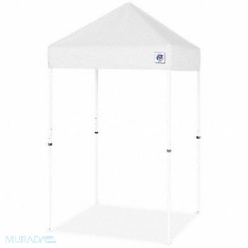 E-Z UP Shelter White 5 ft W 5 ft L, 800JV5
