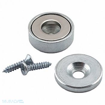 GRAINGER APPROVED Magnetic Latch Set Neodymium 23 lb., 2VAG2